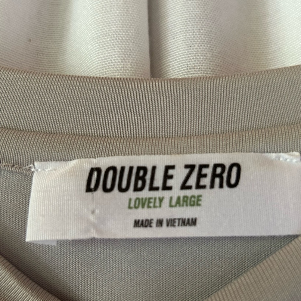 Double Zero Light Gray Apparel